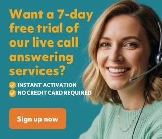 Want a 7-day call answering service free trial?